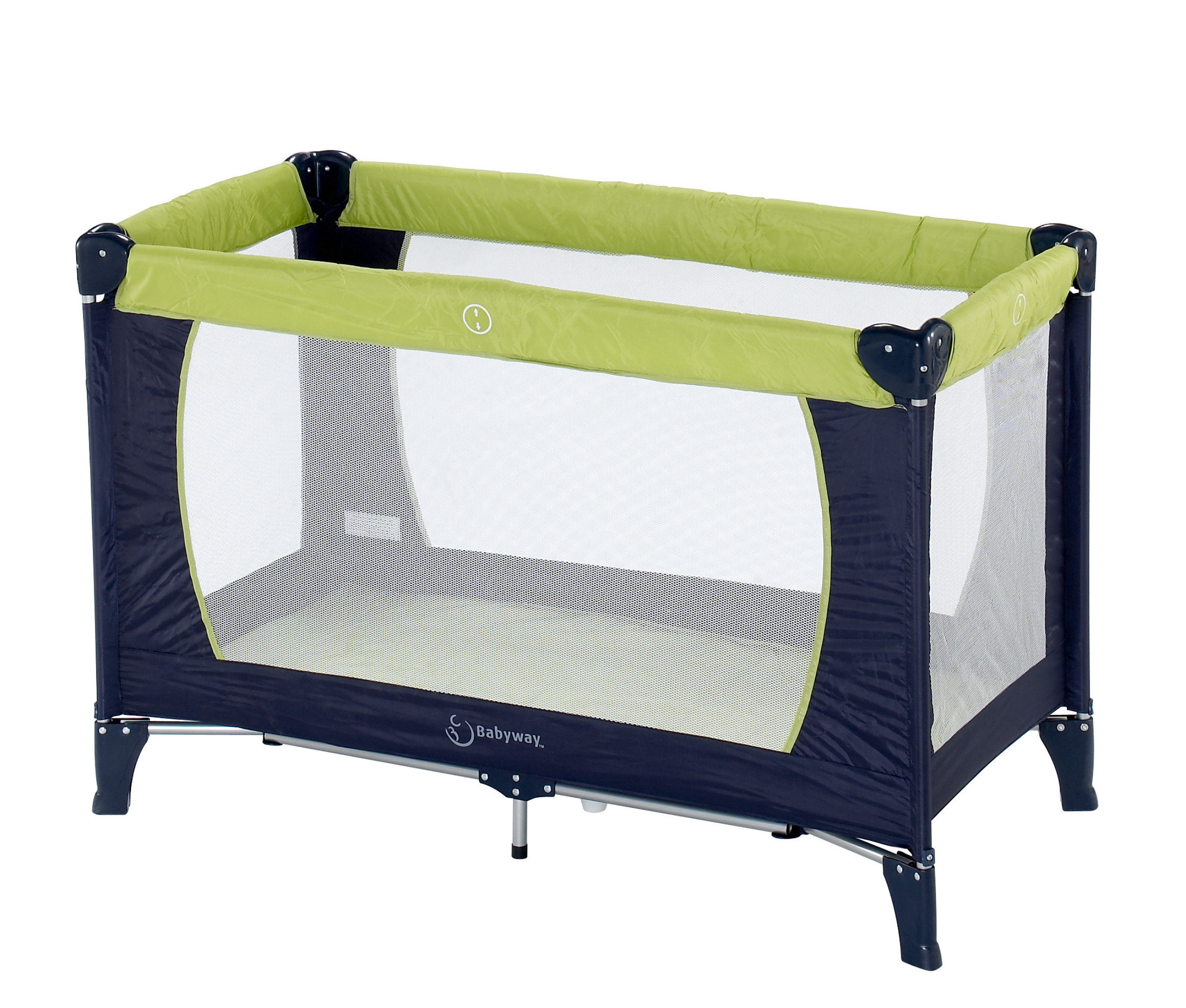 travel cot with mattress