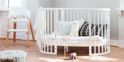 Stokke oval JUNIOR BED when converted to Stage 3 - 160 cm length