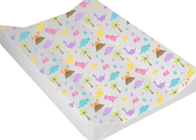 Wedge Changing Mat  - Colourful Dino