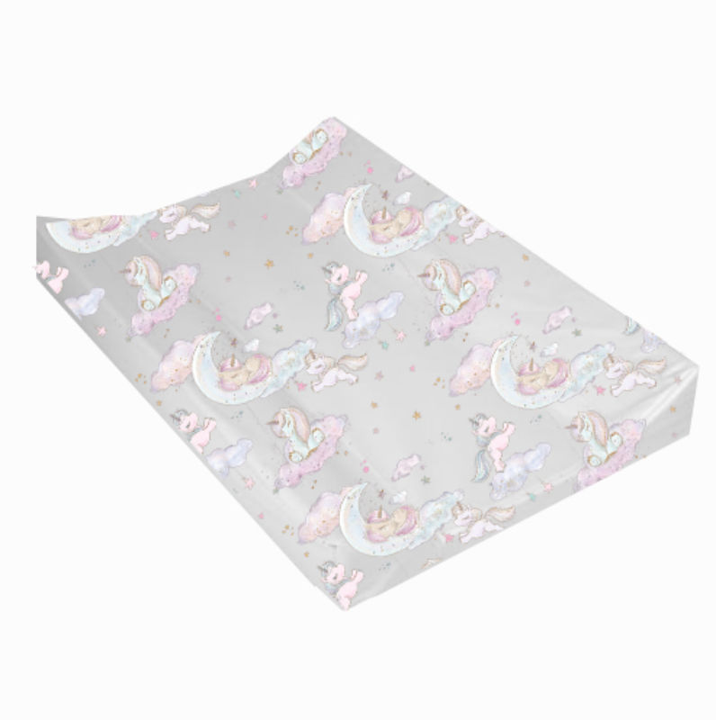 Wedge Changing Mat  - Unicorns Nigh Sky