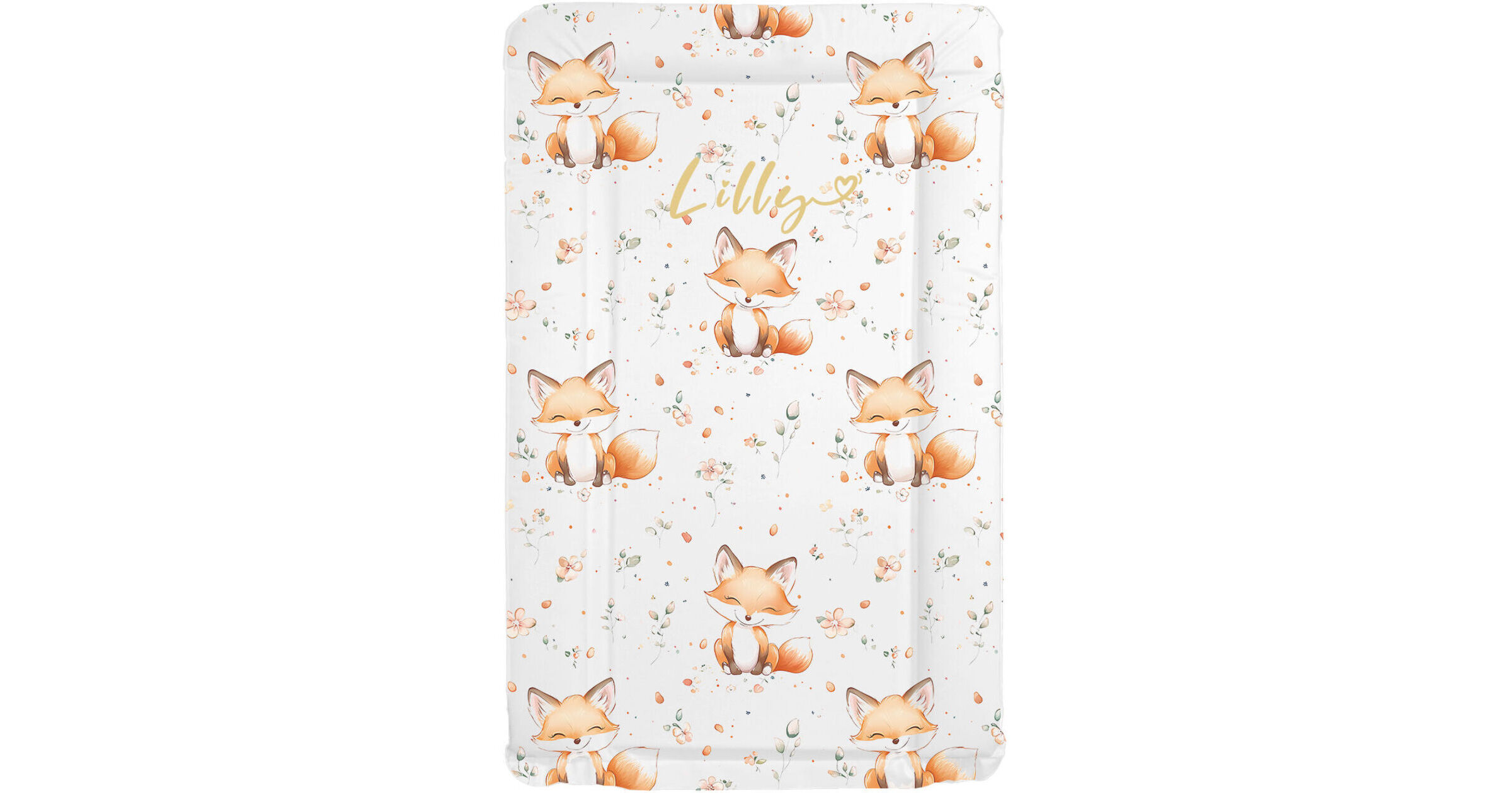 Fox & Fern - Can Be Personalised - changing mat | Baby Mattresses Online
