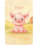 CM - Piggy Patch Personalised
