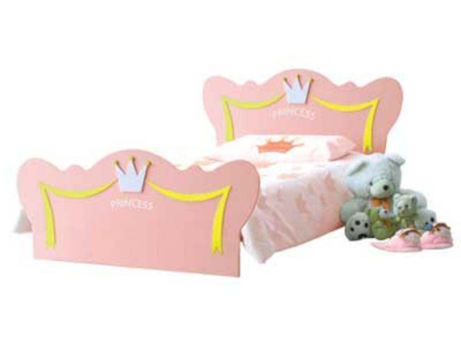 princess single bed with mattress
