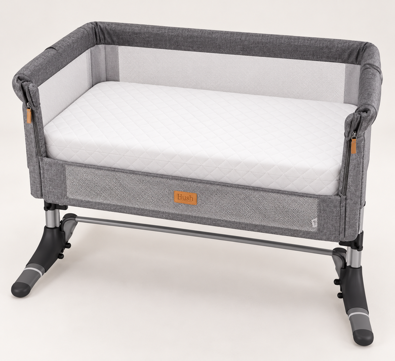 Custom Made Mattress to fit Venture Hush Bedside Crib - HER-001