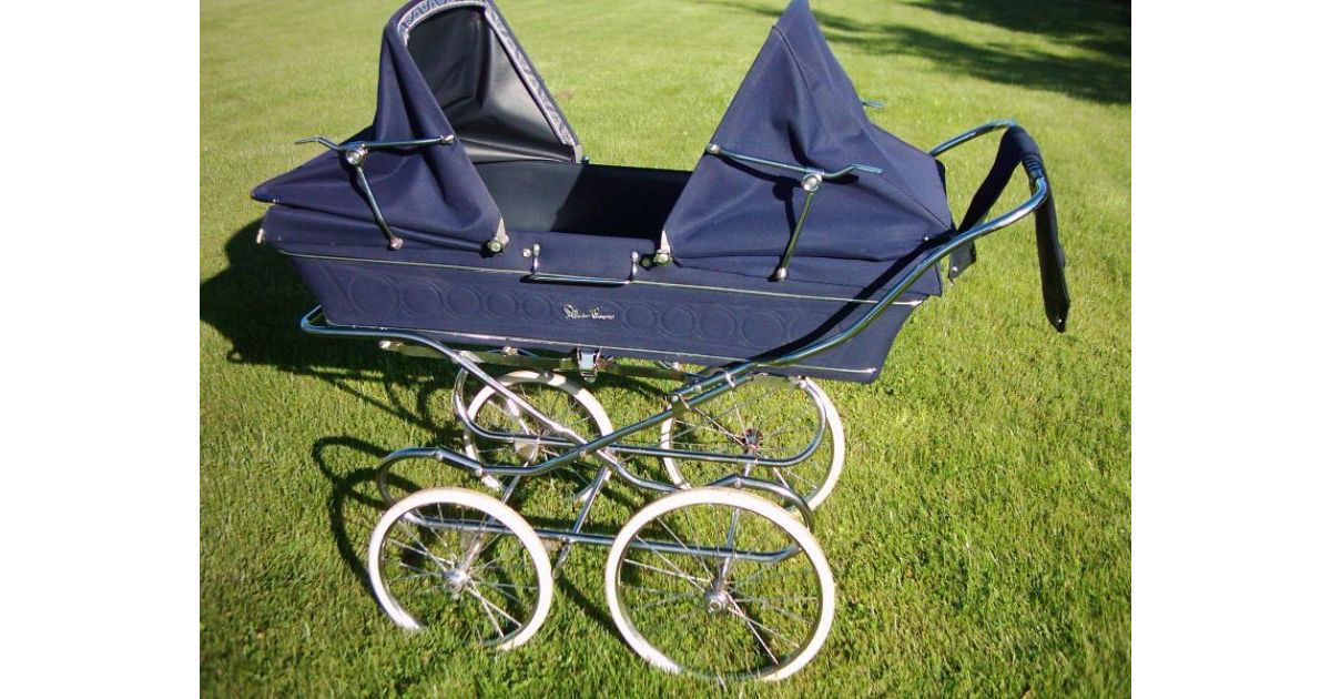 silver cross trident twin pram