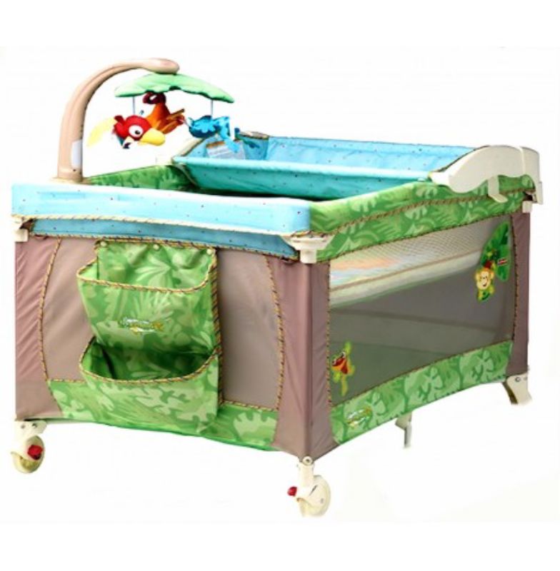 fisher price deluxe travel cot