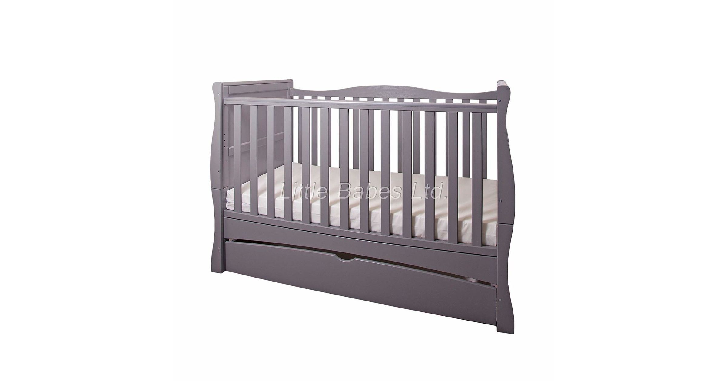 Mattress to fit New Baby Grey Sleigh Mason Cot Bed with Drawer 140 x 70