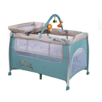 travel cot mattress to fit  Babanu Dreamer 3-in-1 Travel Cot Aqua Easy fold system 116 x 70 cm