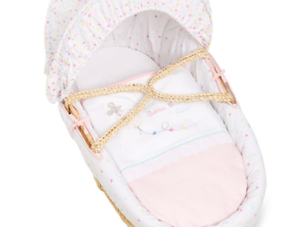 confetti party moses basket