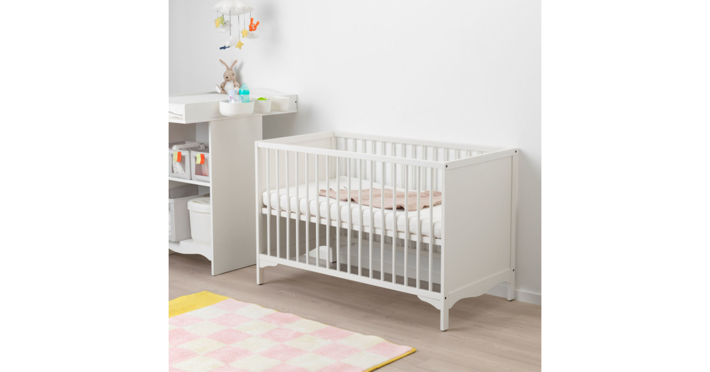 ikea baby cot mattress cover