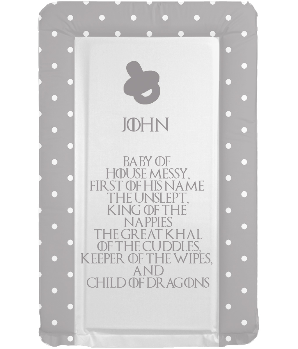 baby boys changing mat