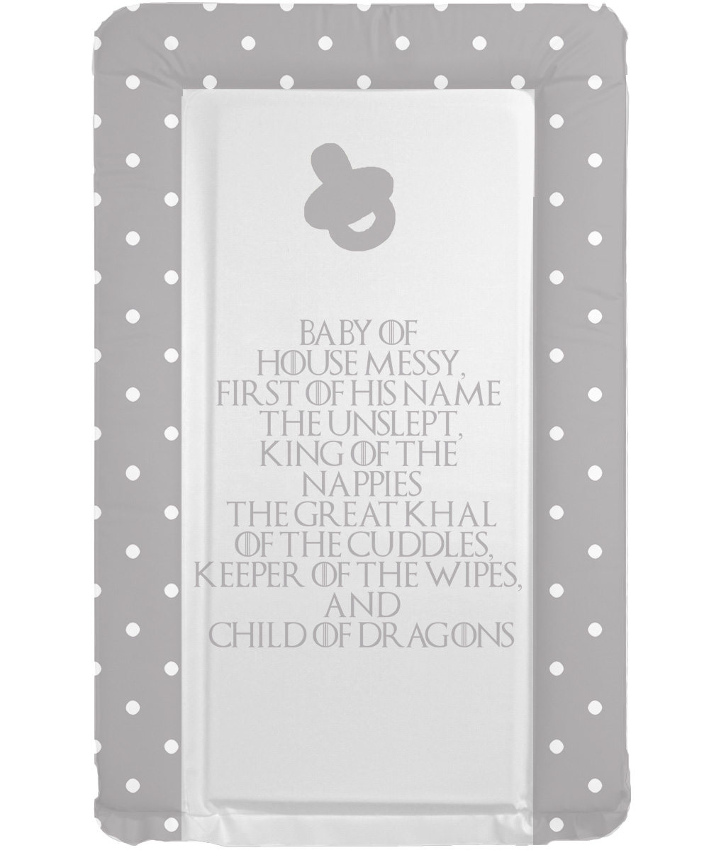 personalised changing mats