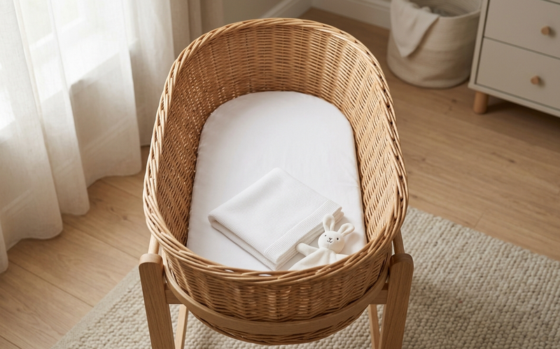 Fitted Cotton sheet/Snugsheet Made to Measure for Prams, Cribs, Moses Baskets & Carry Cots