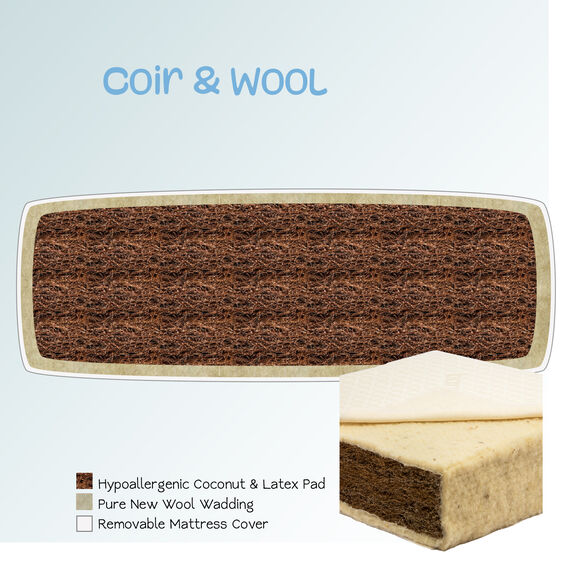 Cot mattress 126 x 62.5 shop
